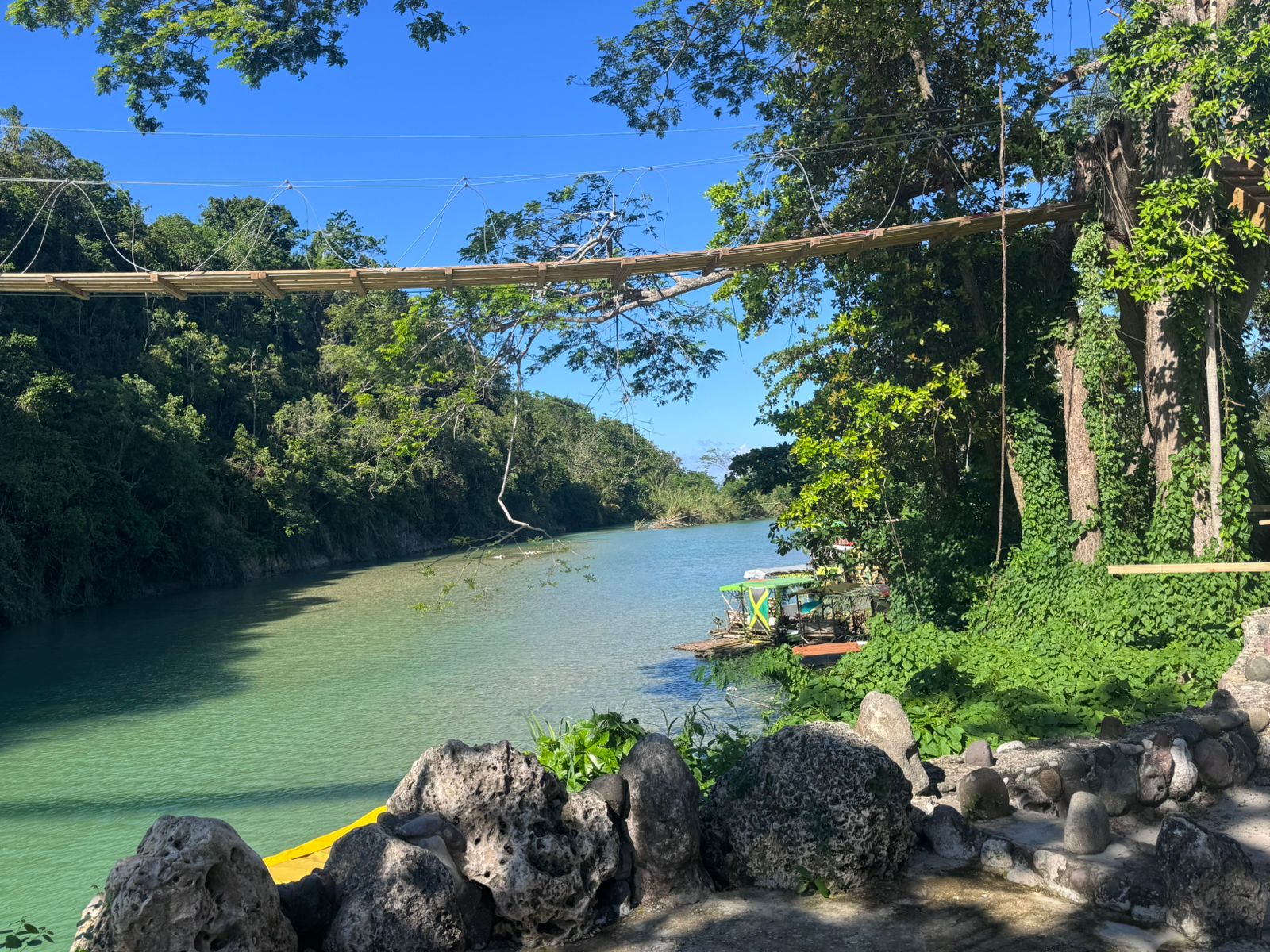 Panoramic Ocho Rios Highlight Zipline and River Swim Experience - Image 6