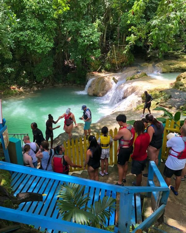 Blue Hole, River Tubing and Lunch from Montego Bay
