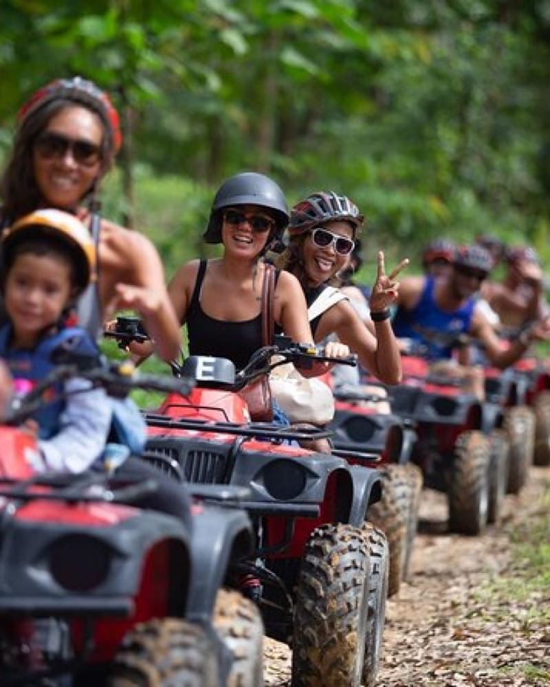 Combo or Triple tour: Horseback riding, Zipline, Atv and Rafting from Ocho Rios - Image 4