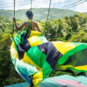 Flying Dress and Swing Photoshoot - Ocho Rios